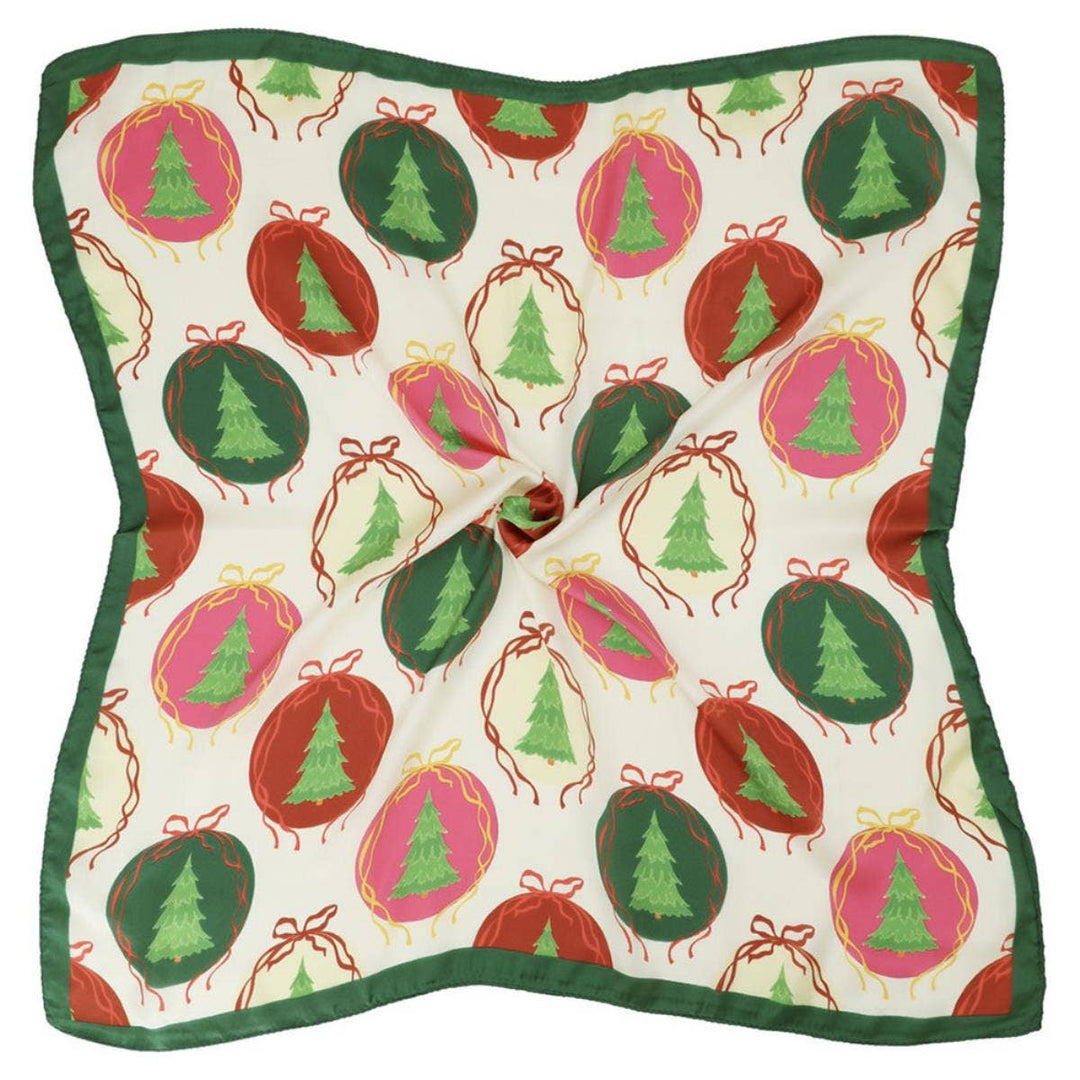 Christmas Ornament Print Bandana