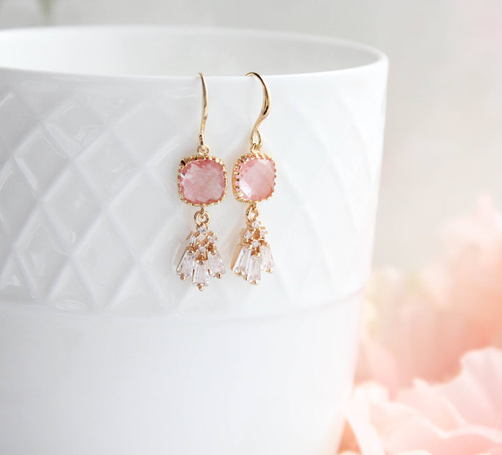 Art Rose Earrings