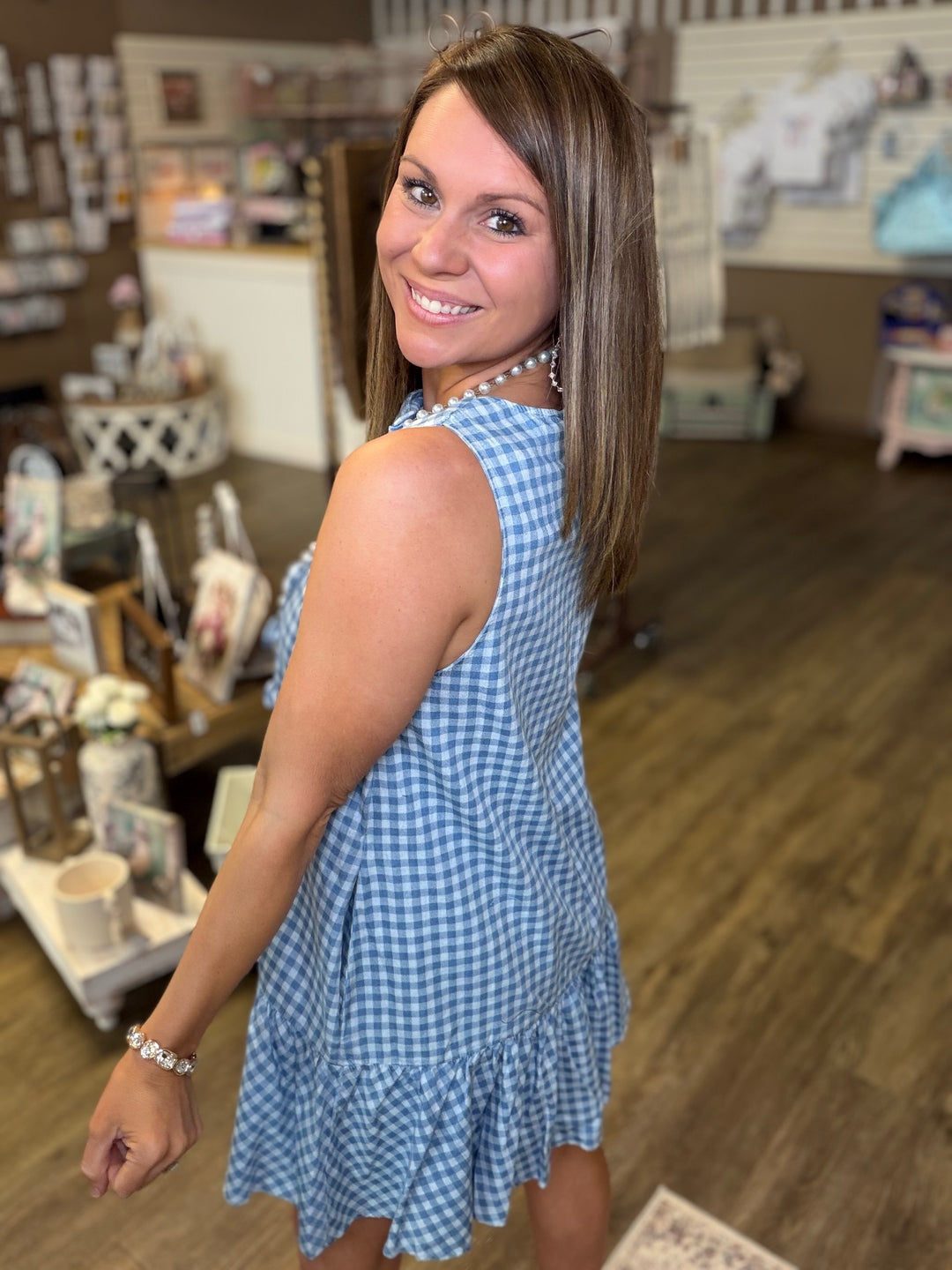 Bluebell Gingham Dress