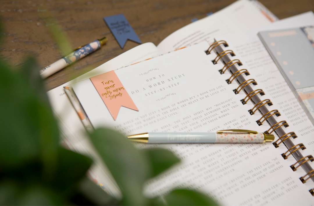 Verse Study Journal- Peach