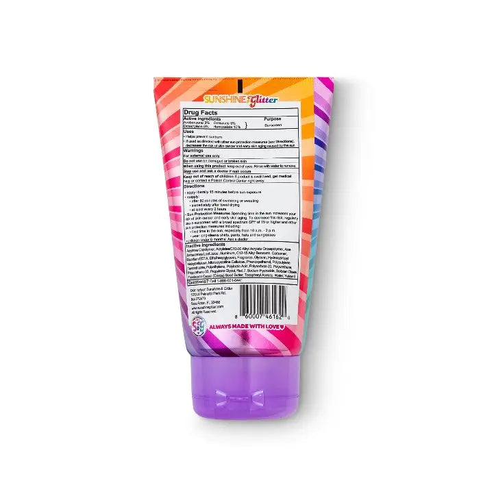 Sea Star Glitter Sunscreen Spf 50