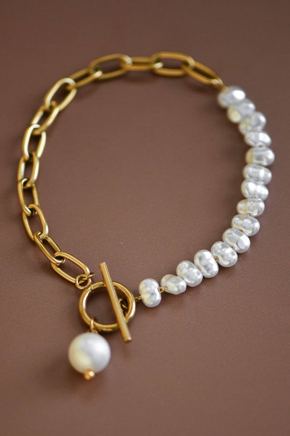 Pearl Chain Bracelet
