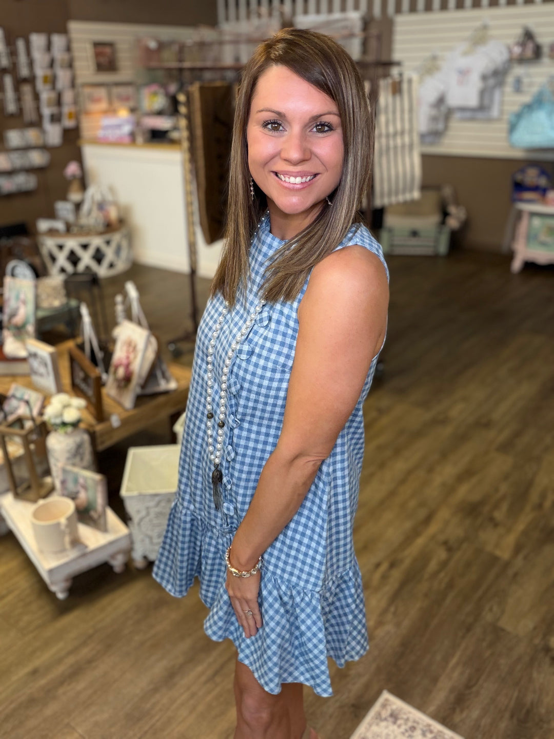 Bluebell Gingham Dress