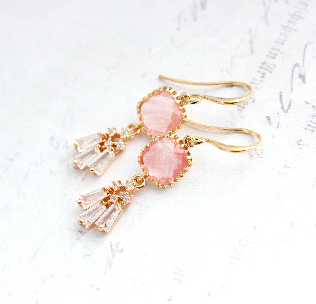 Art Rose Earrings