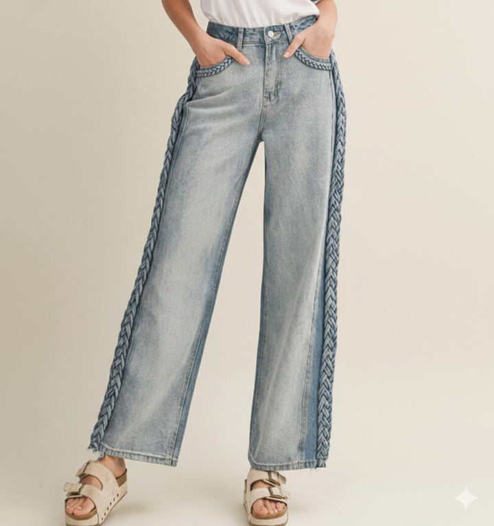 Braids Vintage Washed Straight Jean