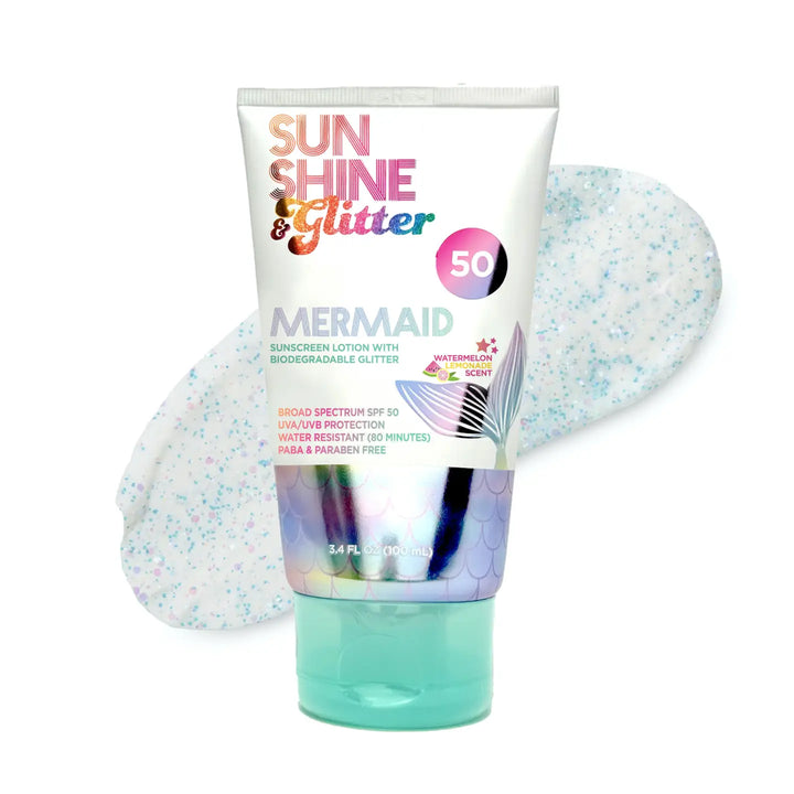 Mermaid Glitter Sunscreen Spf 50