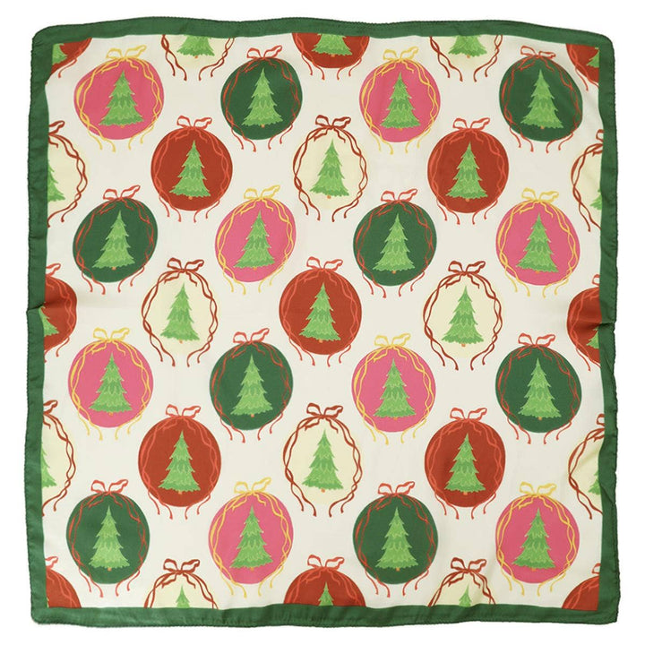 Christmas Ornament Print Bandana