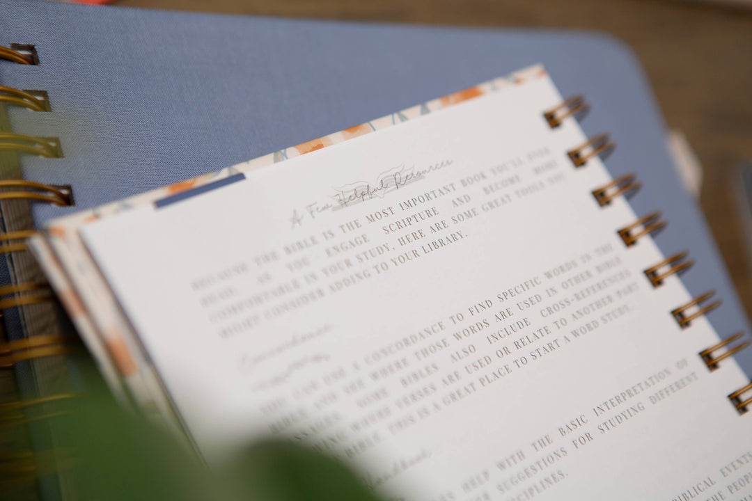 Verse Study Journal- Hunter Green