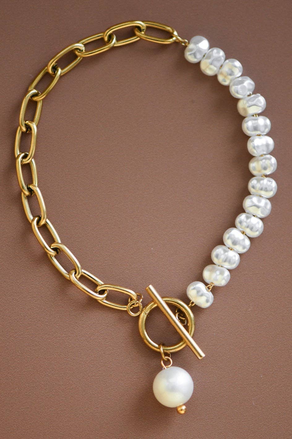 Pearl Chain Bracelet