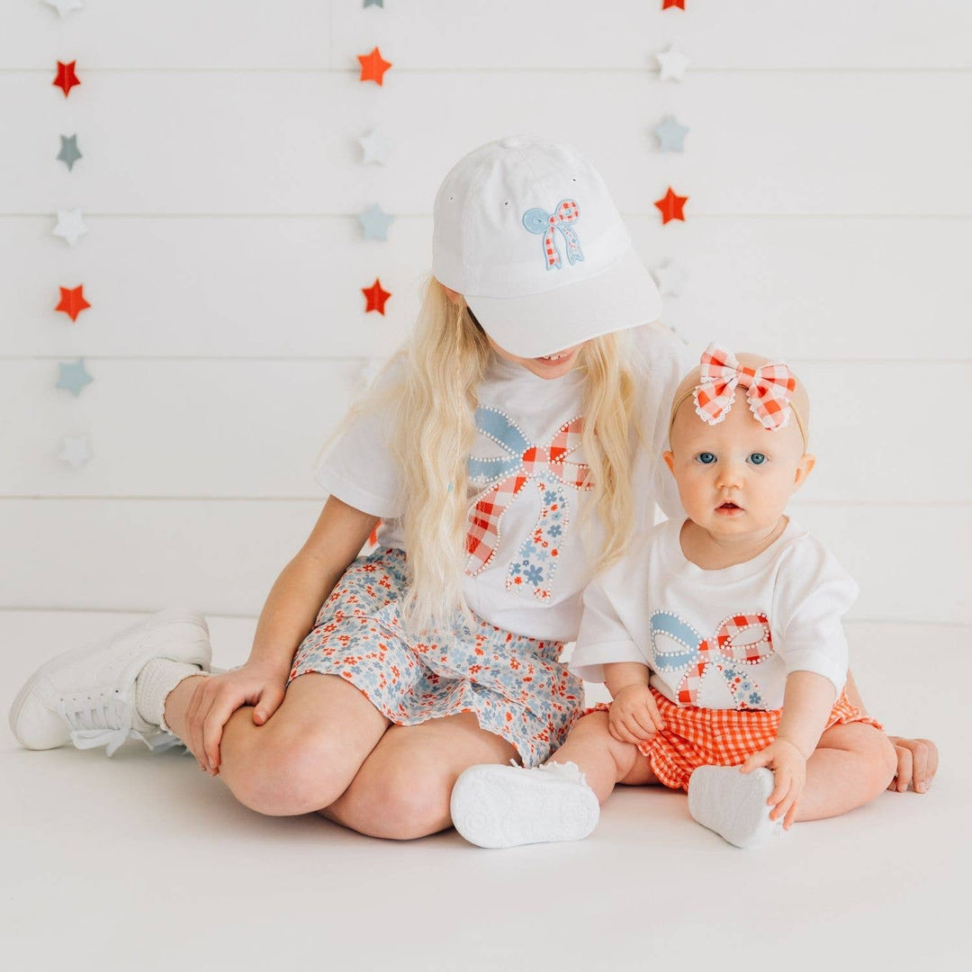 Patchwork Bow T-shirt