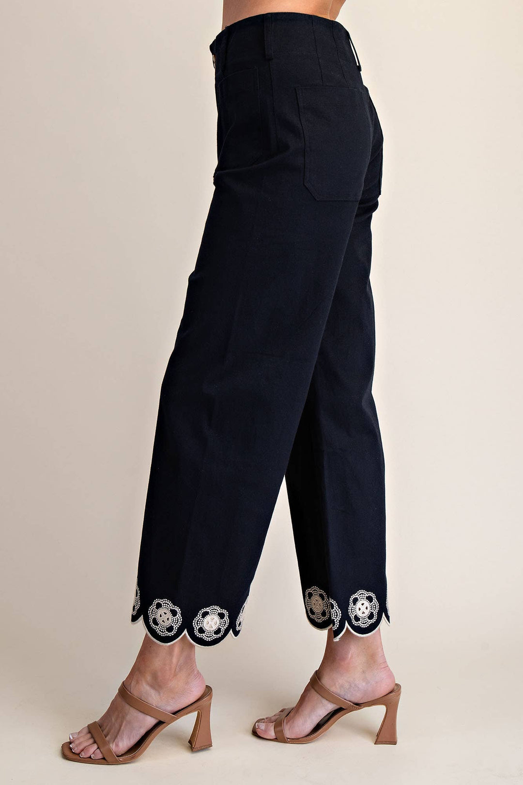 Stormy Scallop Pants