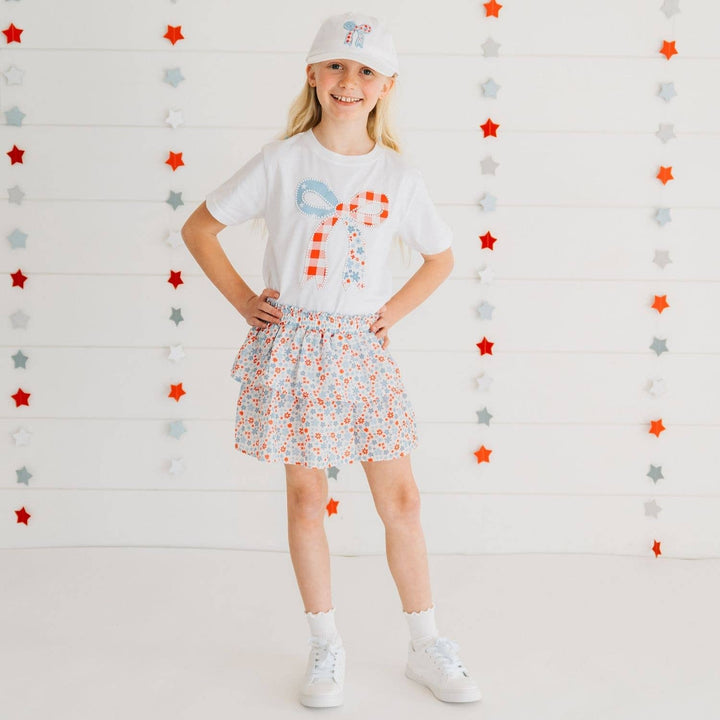 Patchwork Bow T-shirt