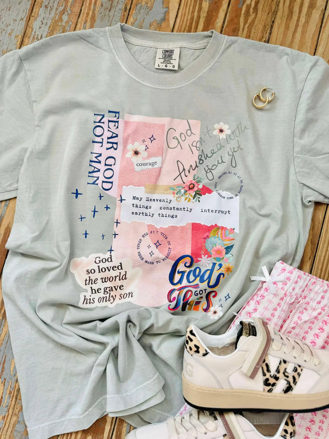 Inspirational Faith Graphic Tee