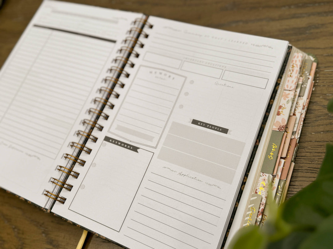 Verse Study Journal- Hunter Green