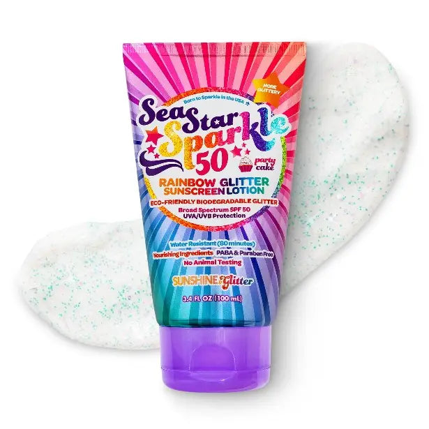 Sea Star Glitter Sunscreen Spf 50