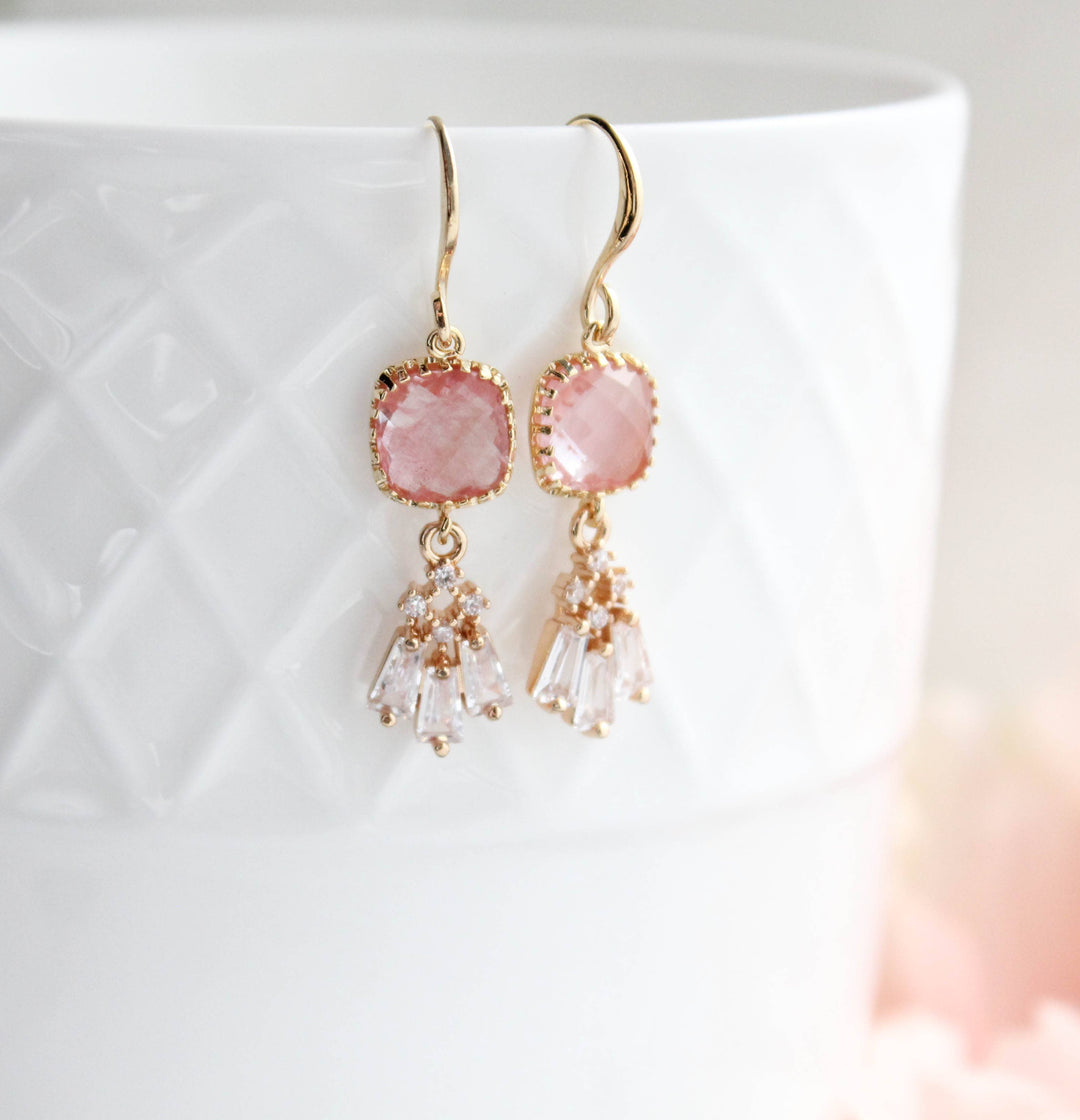 Art Rose Earrings