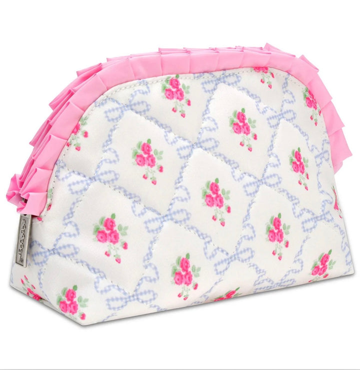 Ditsy Floral Oval Cosmetic Bag