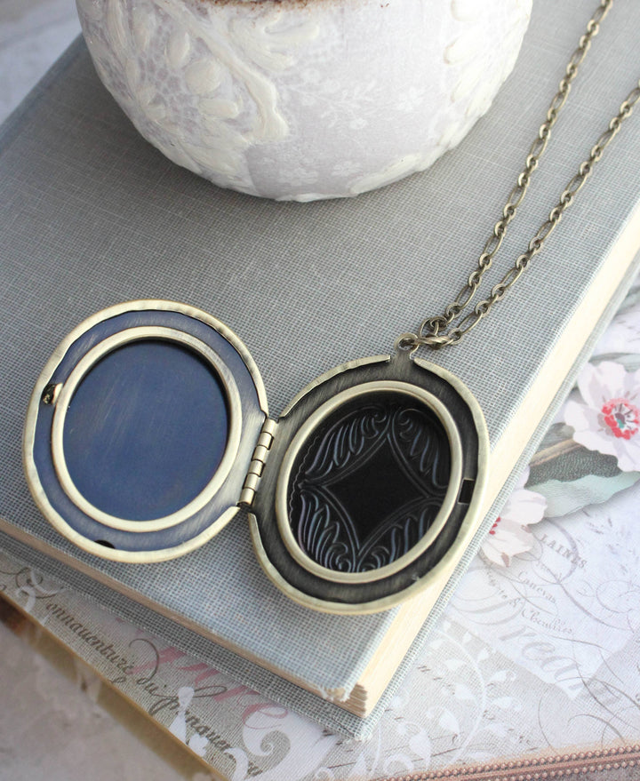 Lily Locket Necklace