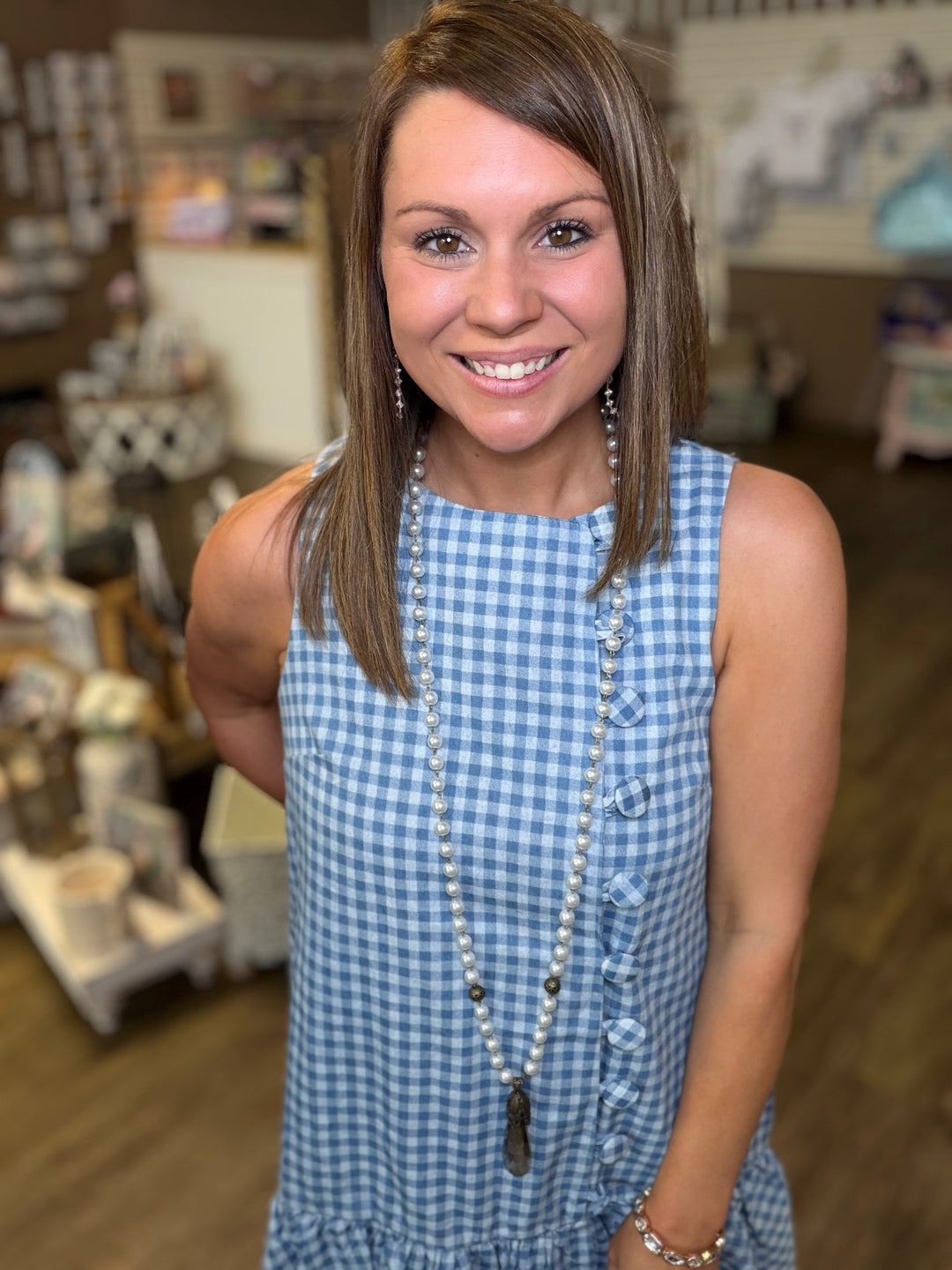Bluebell Gingham Dress