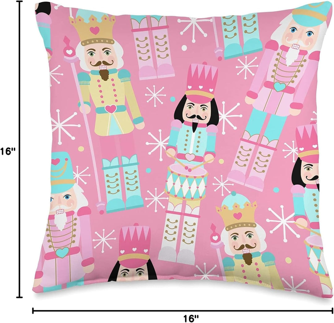 Nutcracker Christmas Decorative Pillow - Iscream