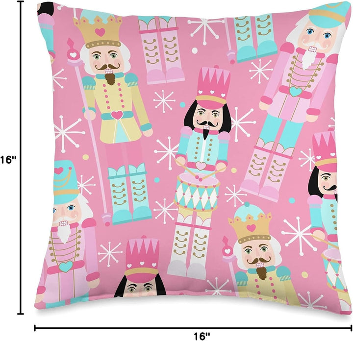 Nutcracker Christmas Decorative Pillow - Iscream
