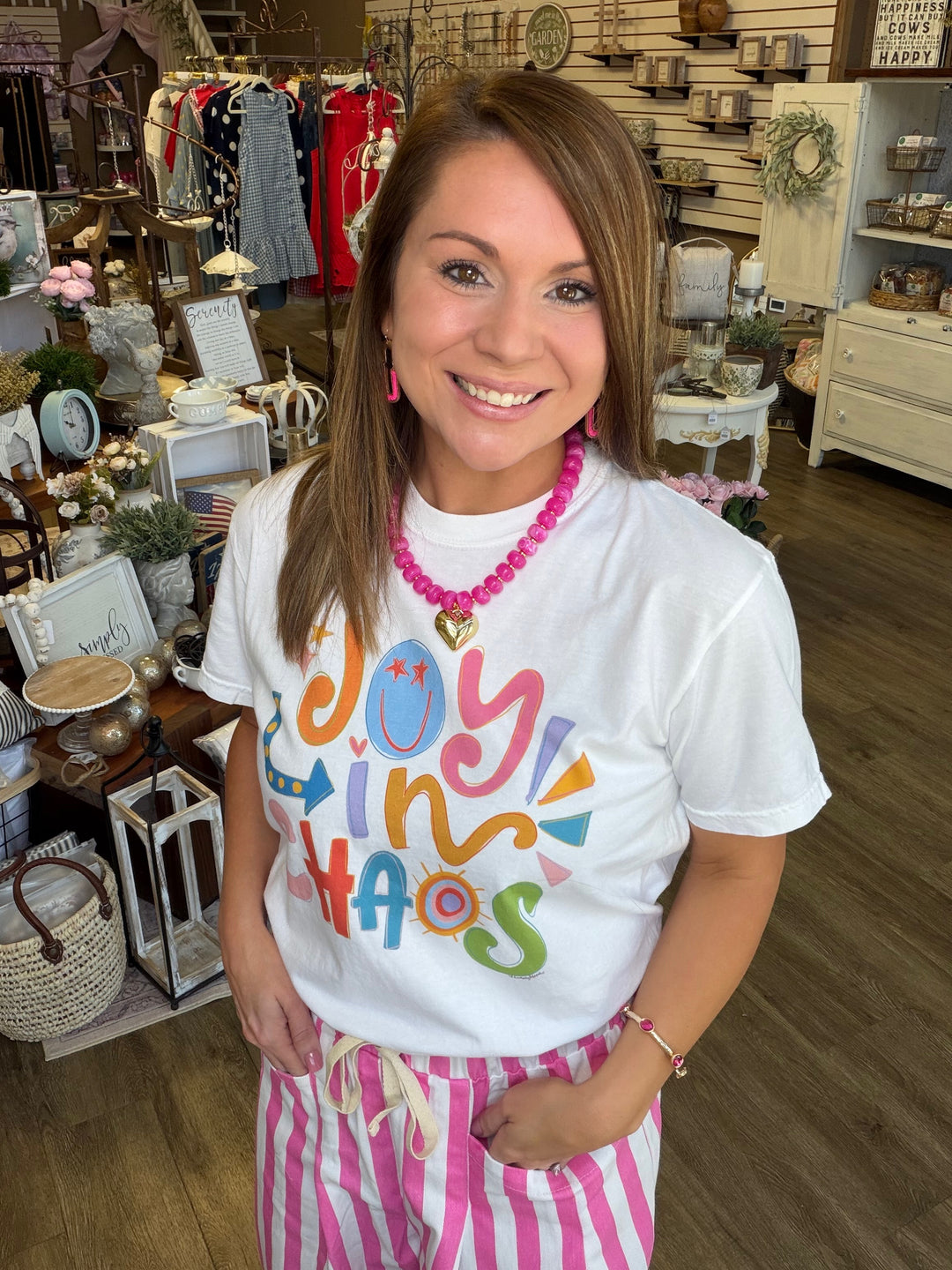 Joy in Chaos Graphic Tee