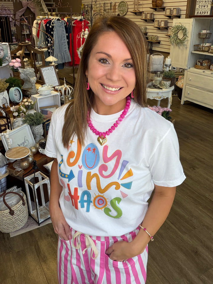 Joy in Chaos Graphic Tee