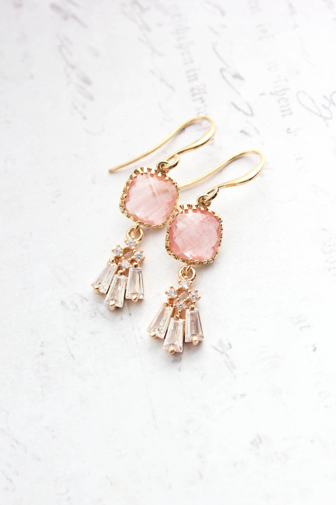 Art Rose Earrings