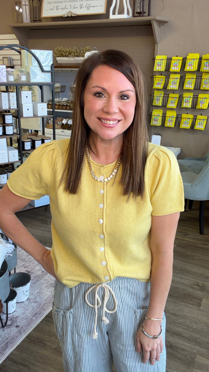 Buttercup Charm Cardigan