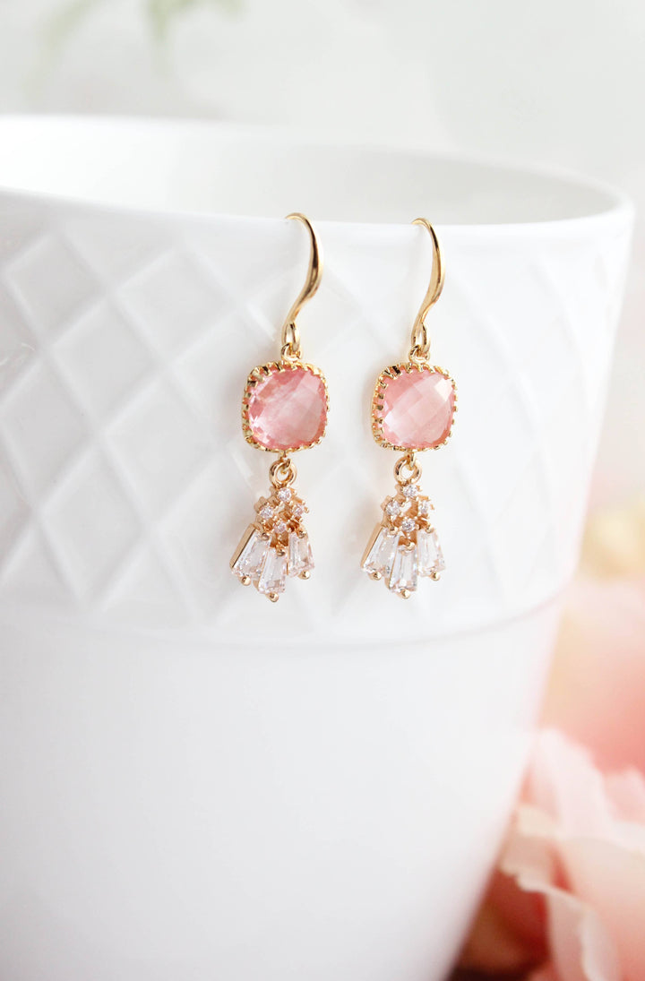 Art Rose Earrings