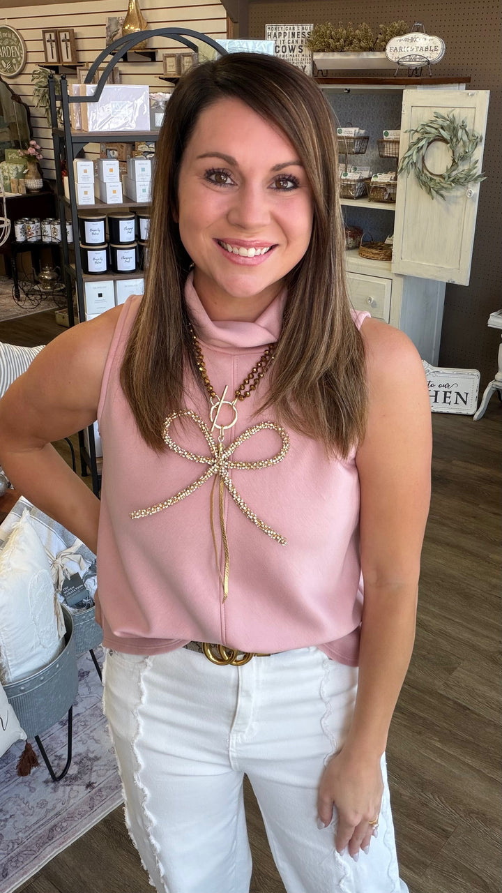 Blushing Grace Scuba Top