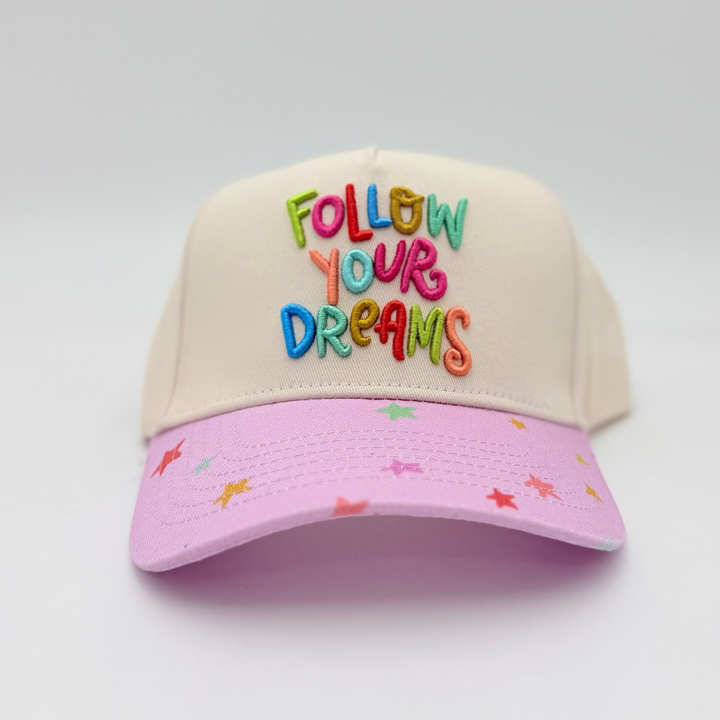 Follow Your Dreams Embroidered Hat