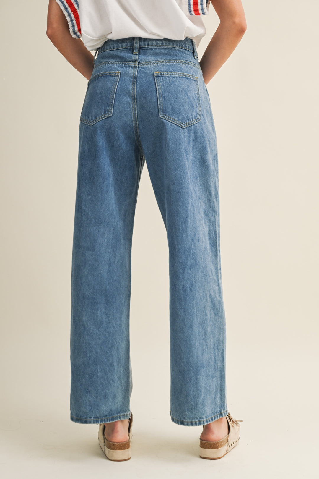 Braids Vintage Washed Straight Jean