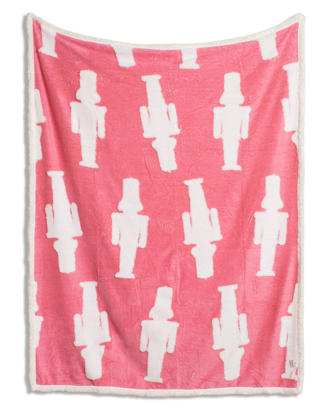 Nutcracker Wishes Throw – Pink &amp; White