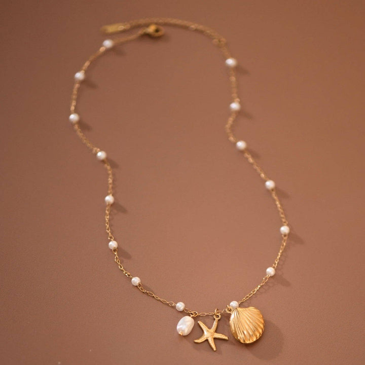 Pearl Charm Necklace