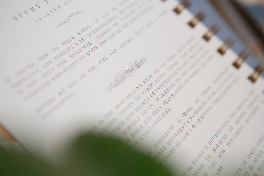 Verse Study Journal- Hunter Green