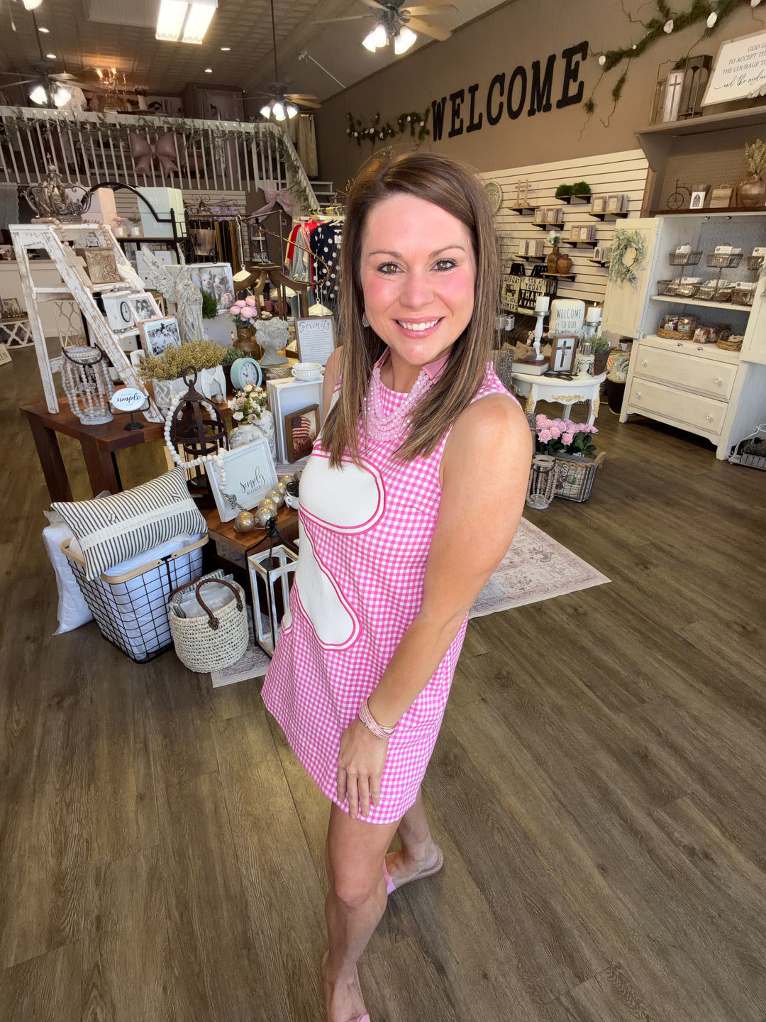 Sweet Rosie Gingham Dress