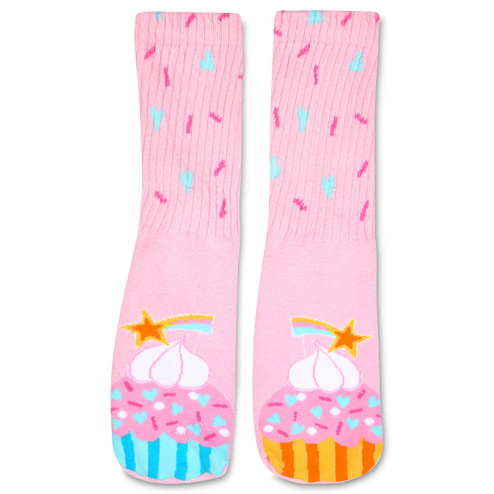 Yay Cupcake Socks- Iscream