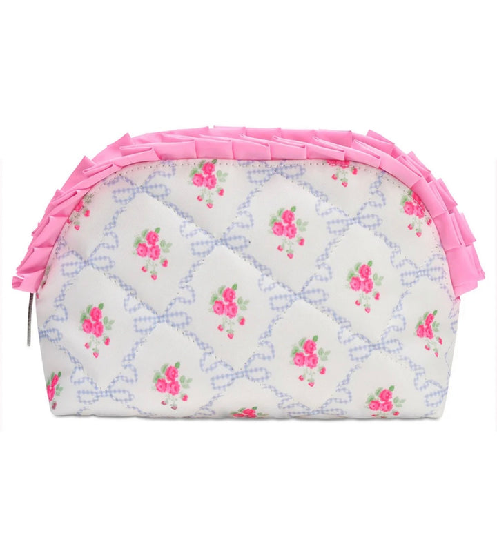 Ditsy Floral Oval Cosmetic Bag