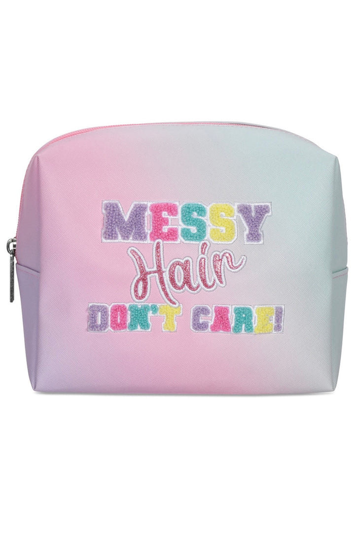 Messy Hair Don’t Care Sleepover Cosmetic Bag &amp; Scrunchie Set- Iscream