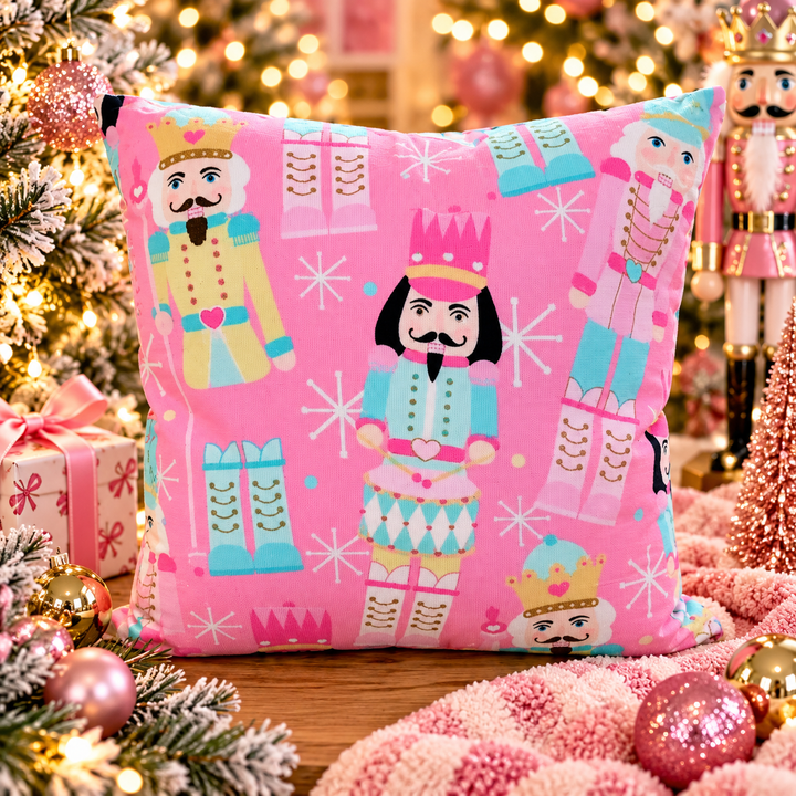 Nutcracker Christmas Decorative Pillow - Iscream