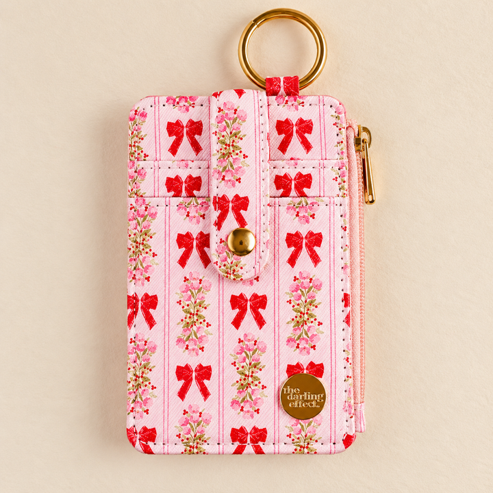 Oh So Merry Keychain Wallet - The Darling Effect
