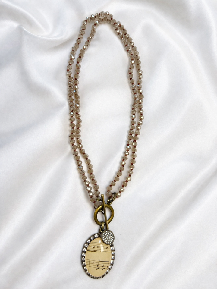 Music Note Necklace