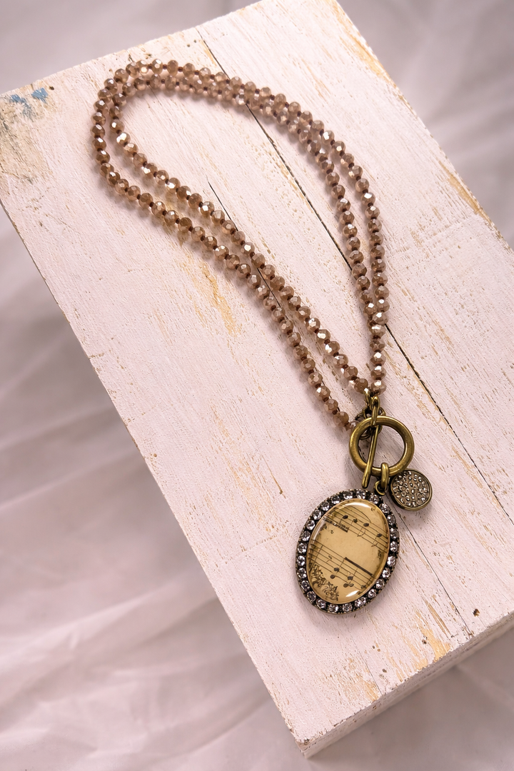 Music Note Necklace