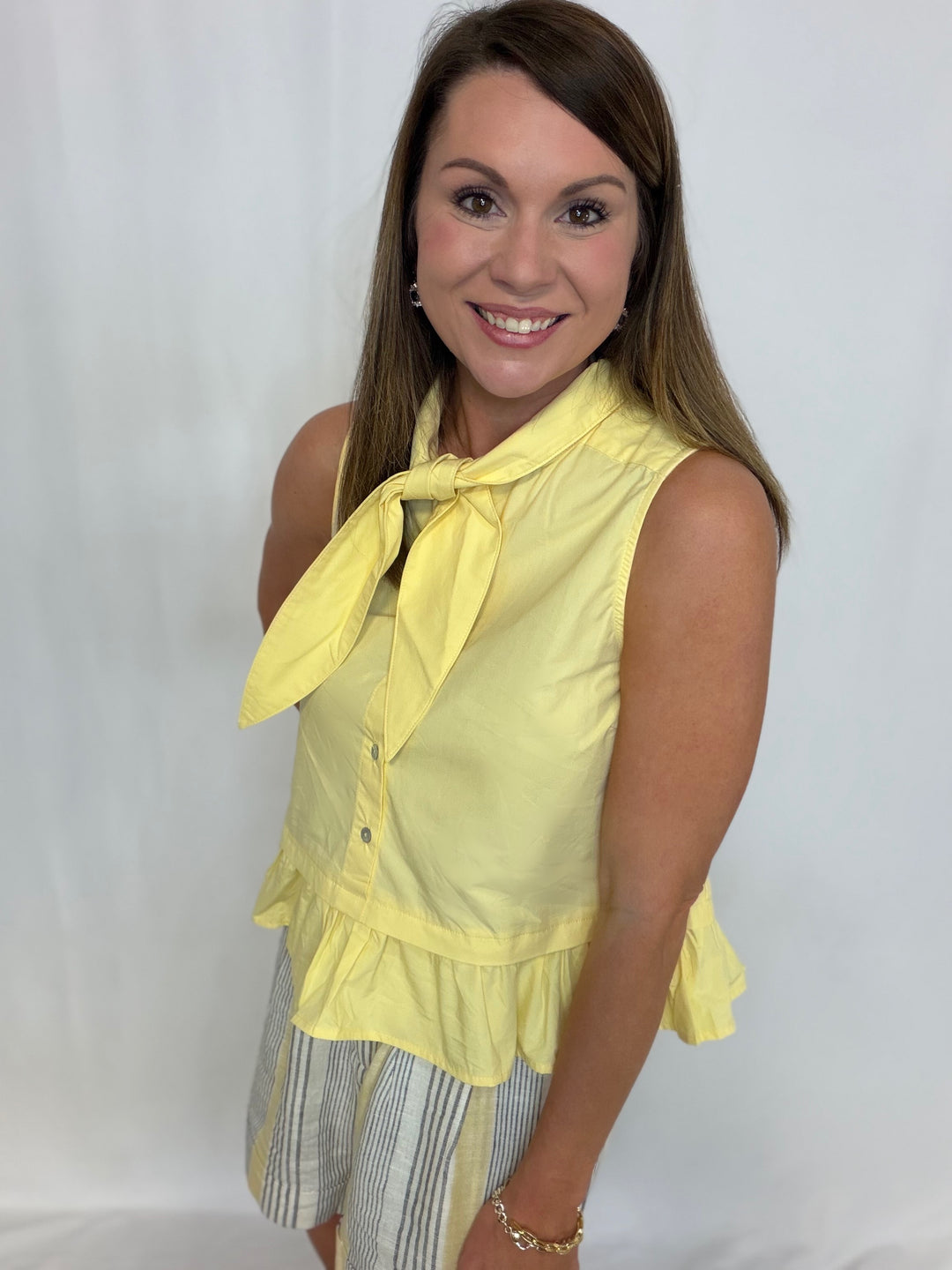 Lemon Tie Top