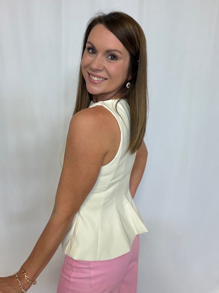 Elegant Ivory Top