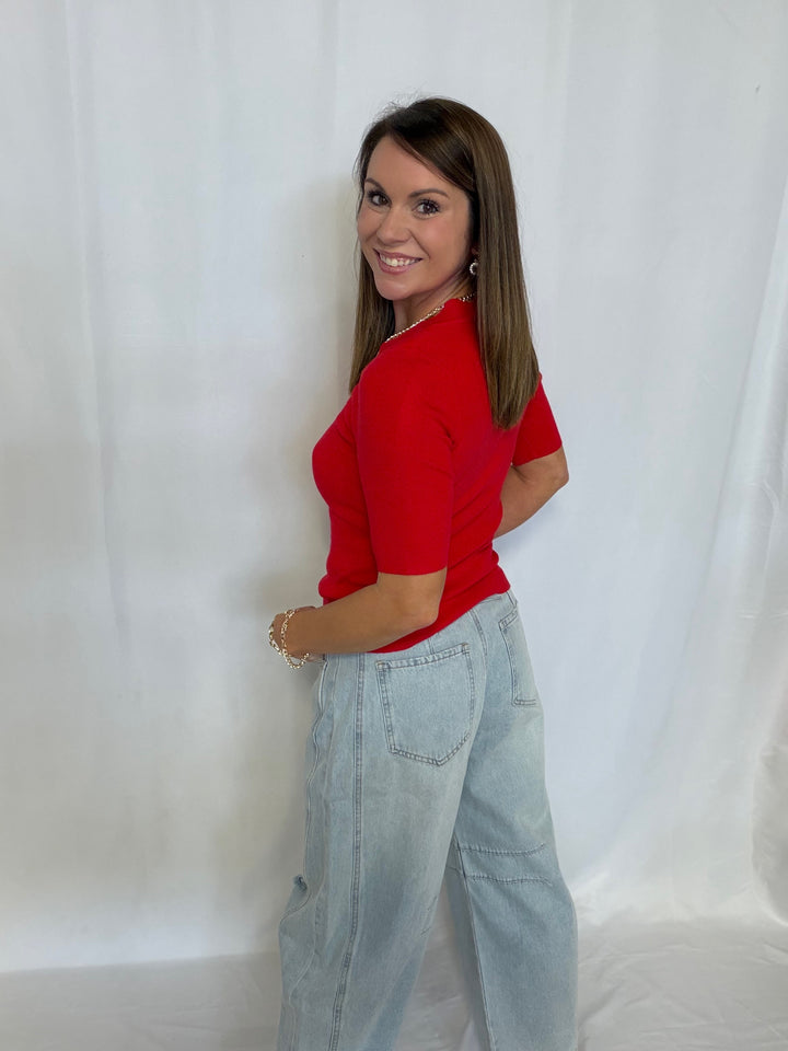 Tie Belt Barrel Pants