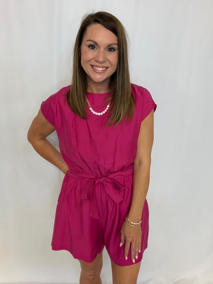 Wild Orchid Romper