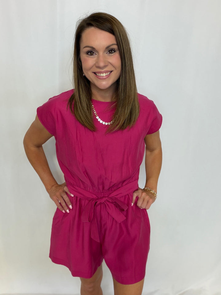 Wild Orchid Romper