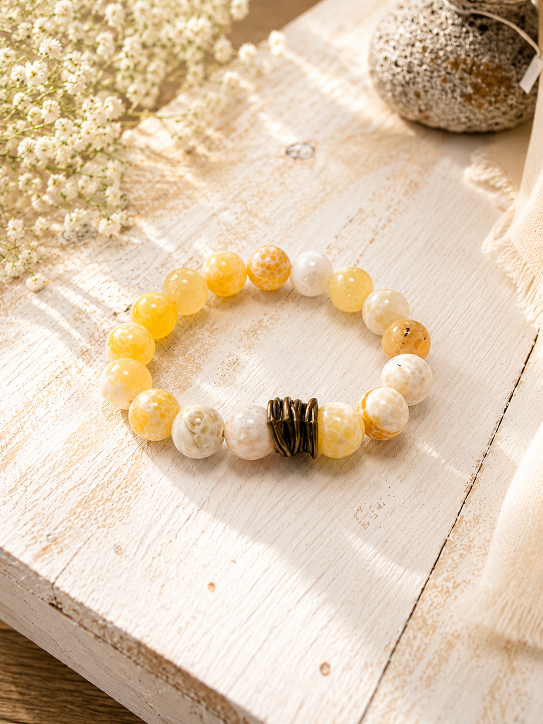 Sunshine Bead Bracelet